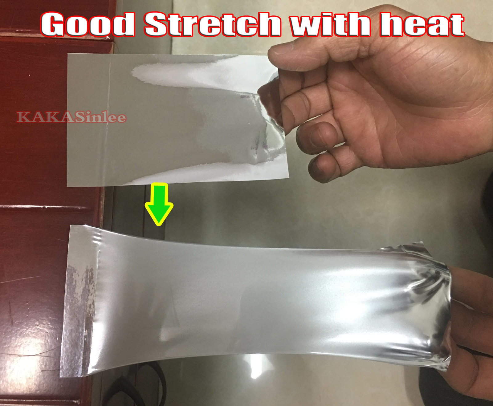 Silver Flexible Mirror Chrome Wrap Metal Car Vinyl Decal Sticker / Air Free US