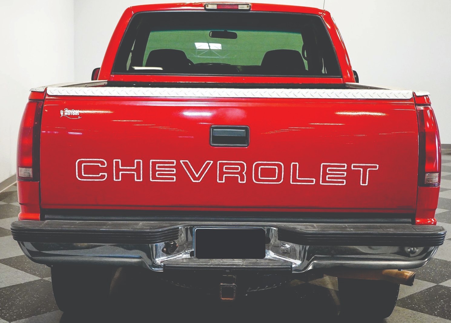 Fits CHEVROLET 89-98 Tailgate Truck Lettering 1500 Silverado Vinyl Decal