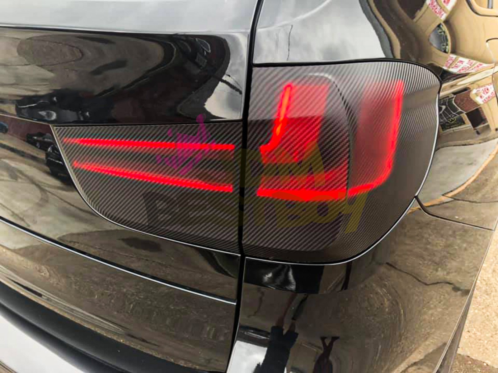 3D Carbon Fiber Clear Transparent Texture Matte Vinyl Car Wrap Sticker Decal DIY