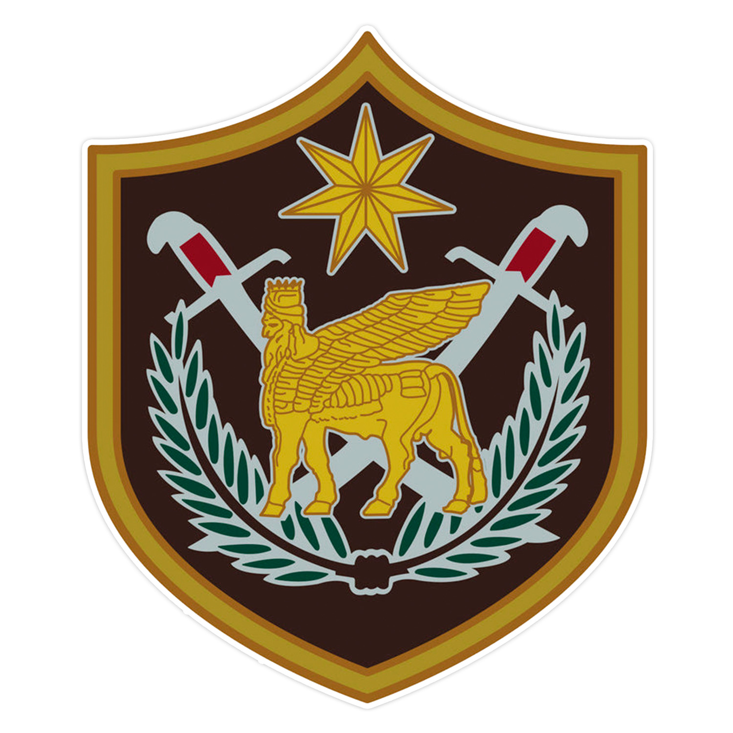 Multi-National Forces Iraq Bumper Sticker Military Vinyl Soldier Decal 5″
