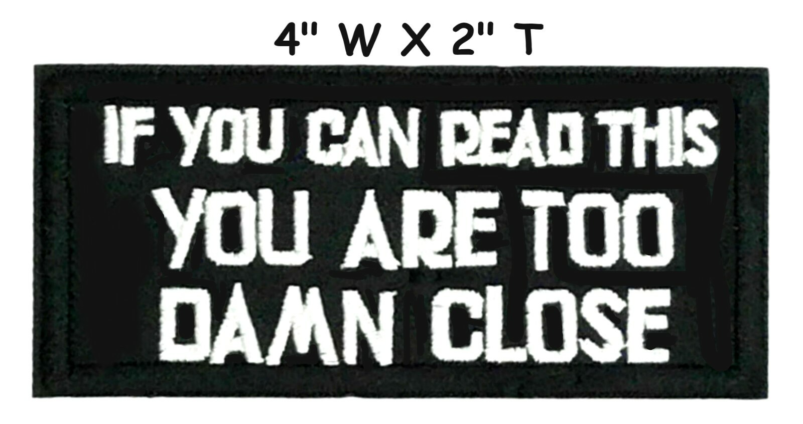 IF YOU CAN READ THIS YOU ARE Car Truck Window Bumper Graphics Sticker Decal Cool