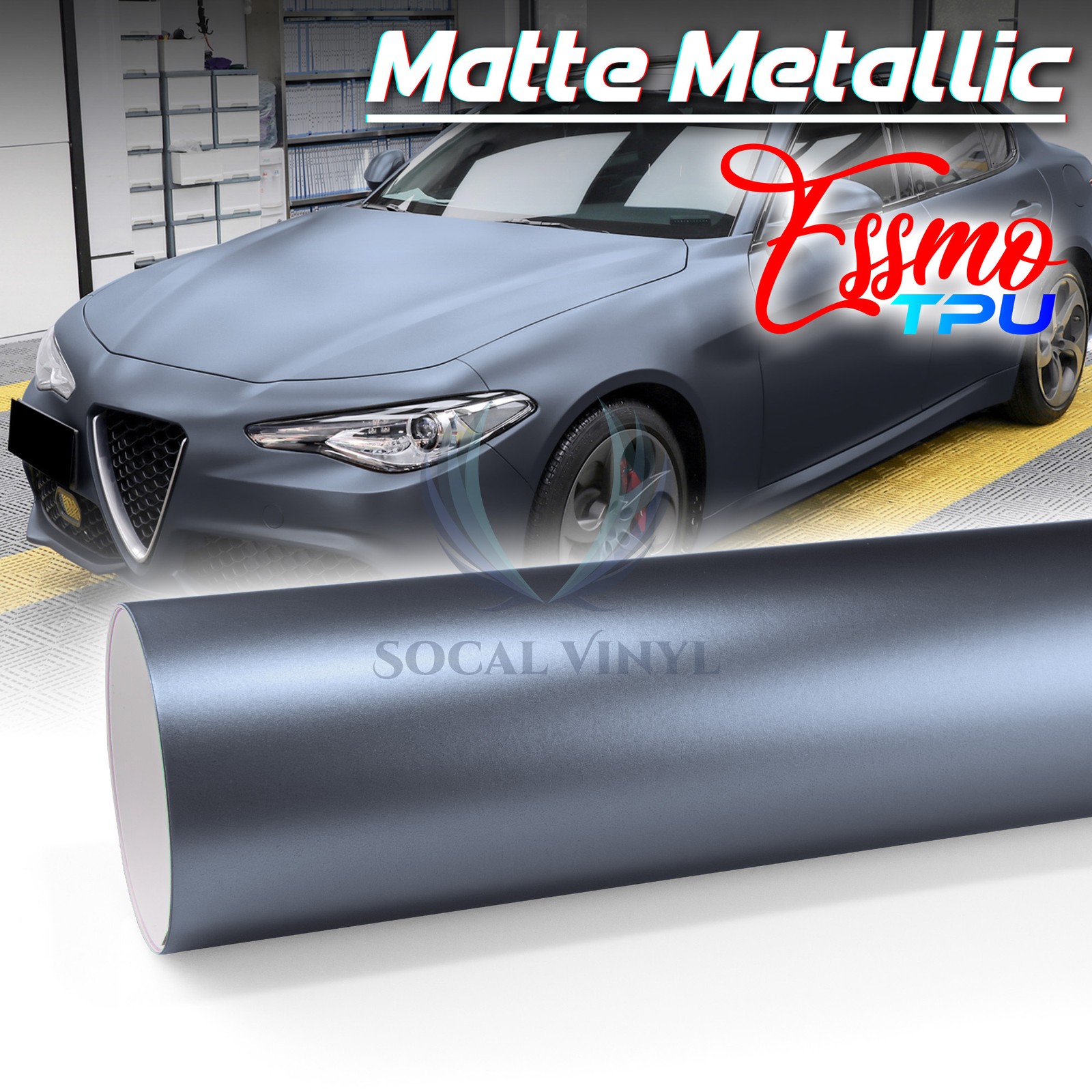 Matte Metallic TPU PPF Paint Protection Film Dry Wet Apply Vinyl Wrap Self Heal