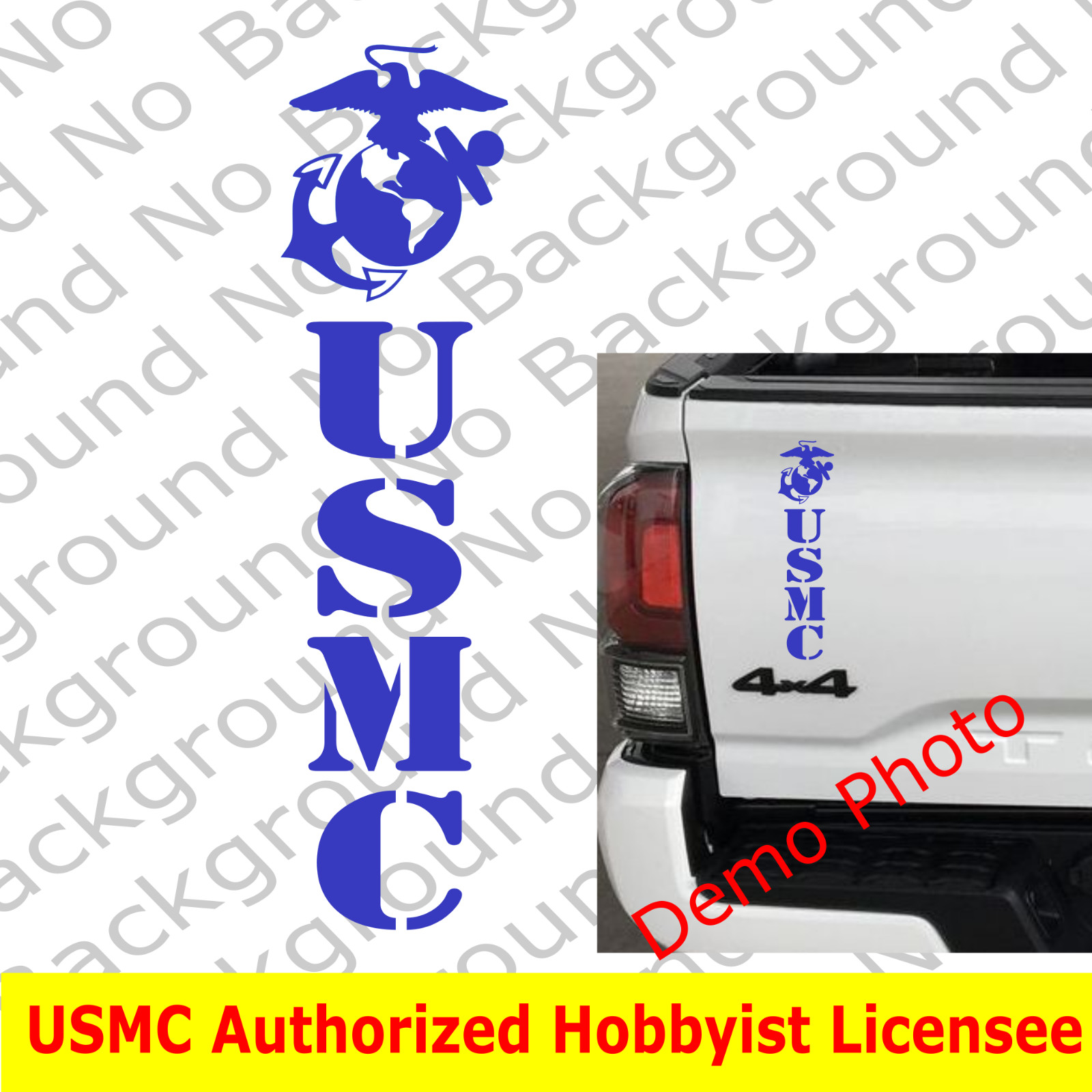USMC EGA Marines Vinyl Die Cut Decal Sticker for Sempi Fi Veteran Retired AY060