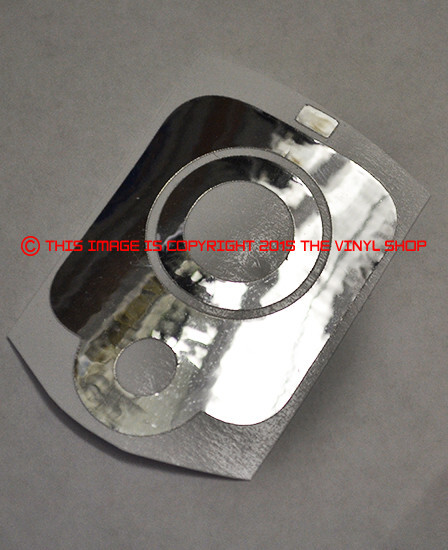 4 inch tall chrome barrel decal sticker for Glock enthusiasts.