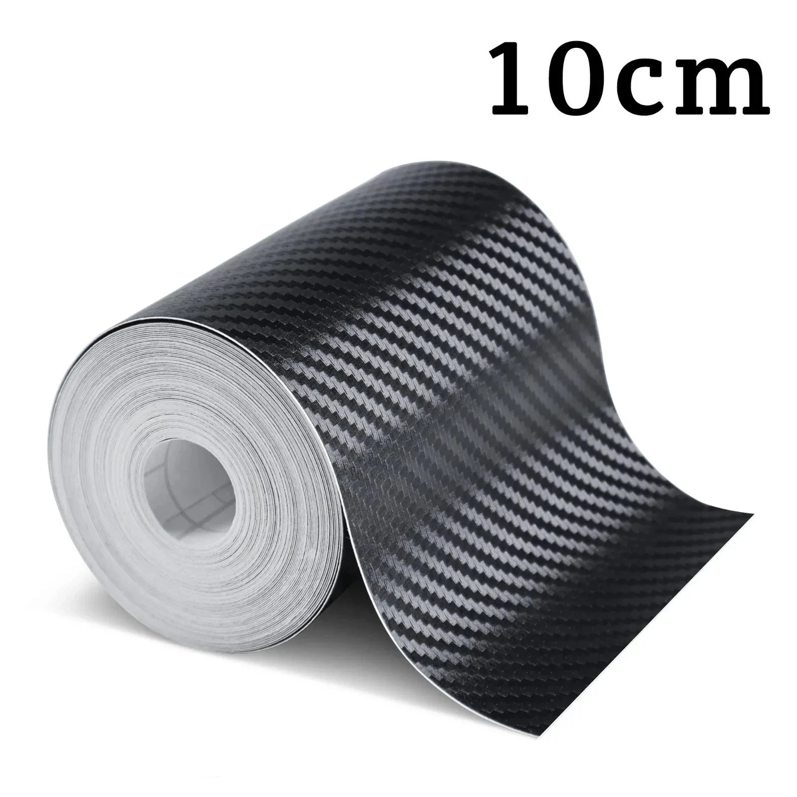 Nano Carbon Fiber Car Protector Strip Anti-Scratch Door Sill Mirror Film Tape