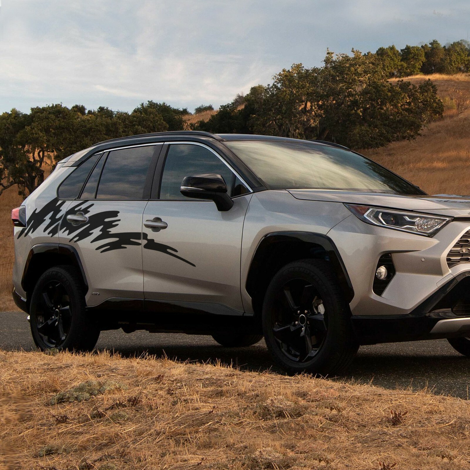 Graphics For RAV4 TOYOTA LE XLE Adventure TRD Off-Road Decal Design Sticker wrap