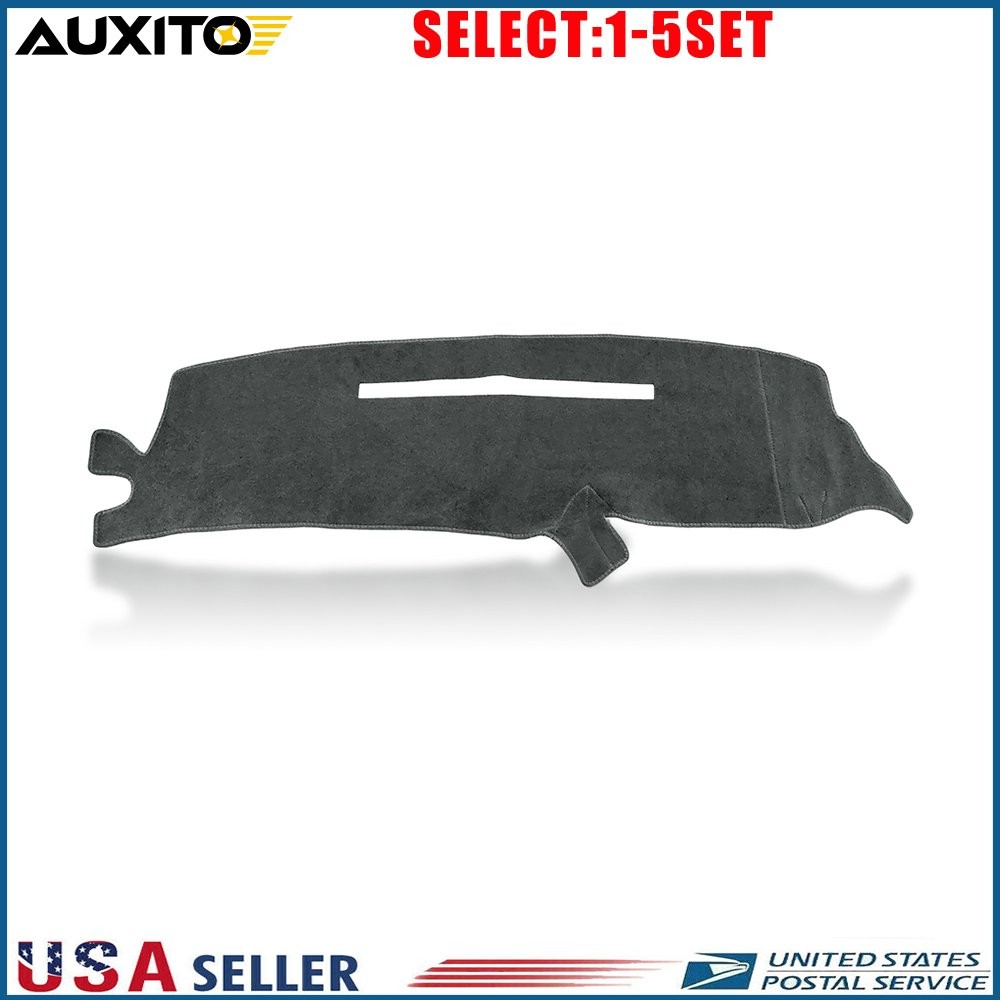 Gray Dashboard Mat For 1997-1998 Chevrolet Silverado C2500 C3500 Dash Cover 1-5X