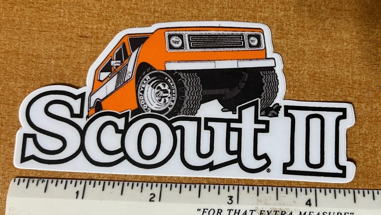 Scout stickers, 4×4 4 wheel drive four wheeler international 80 800 II