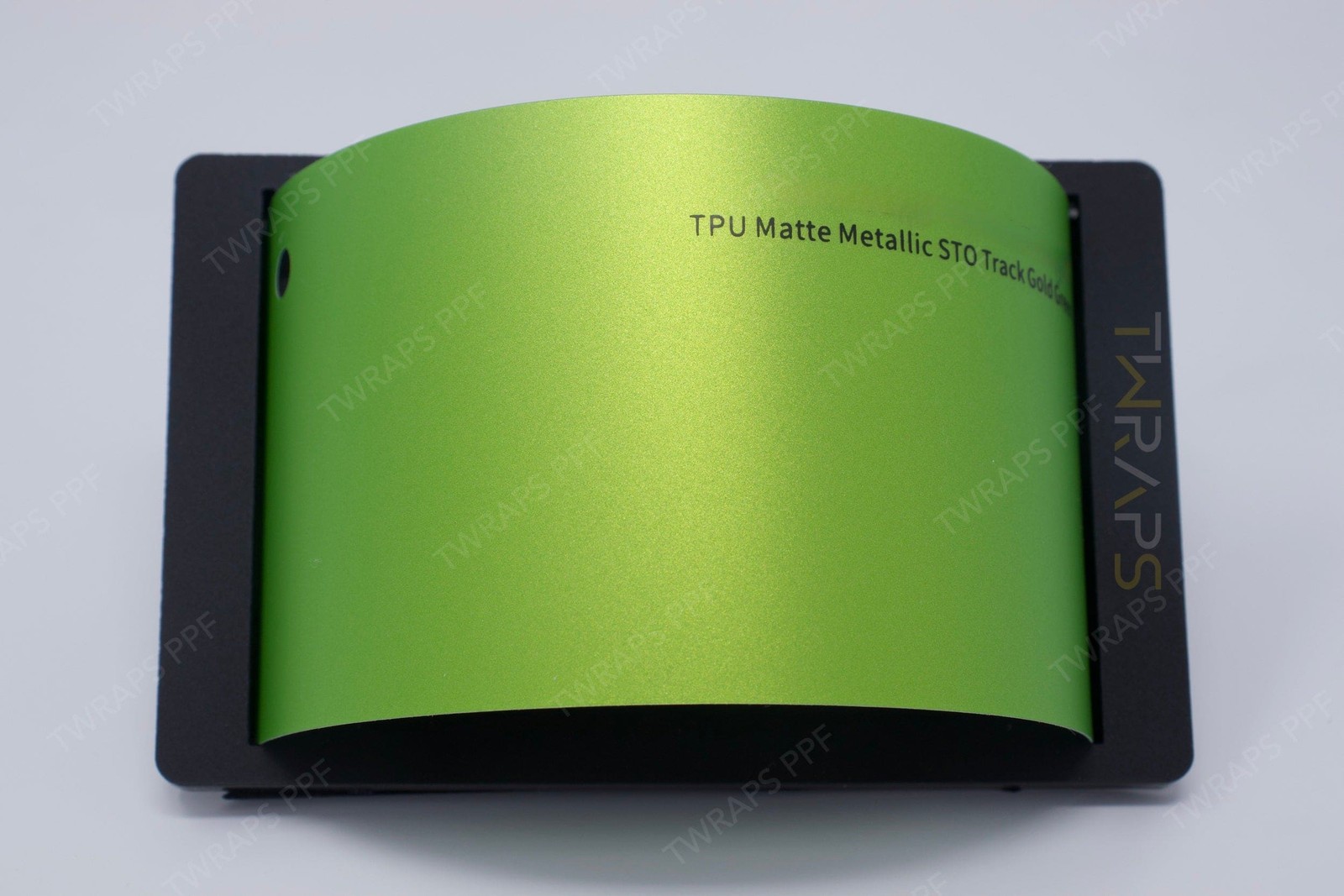 Matte Metallic Track Gold Green Color PPF