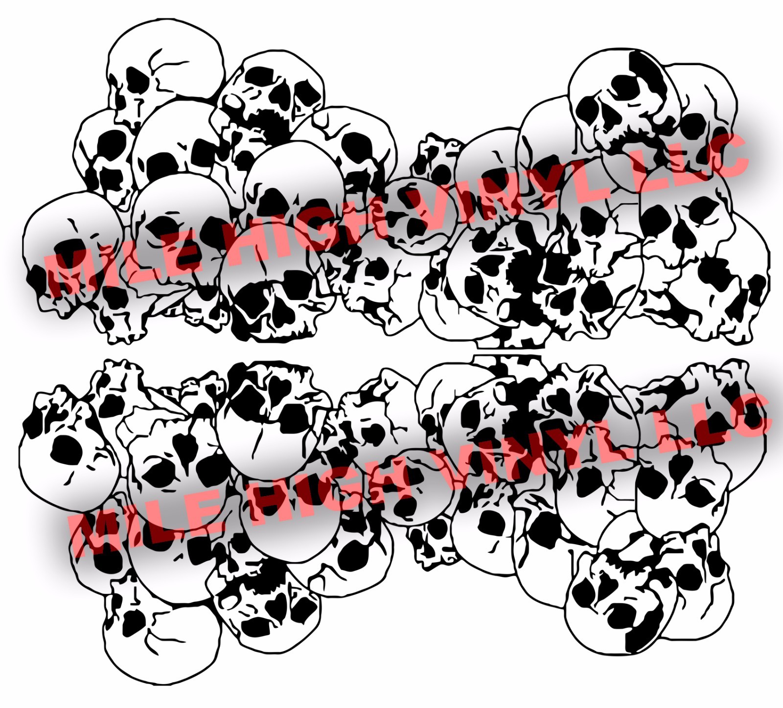 MANY CAMO TYPES Cerakote Spray Multicam Hexagon Digital Skulls Stencils Sheet