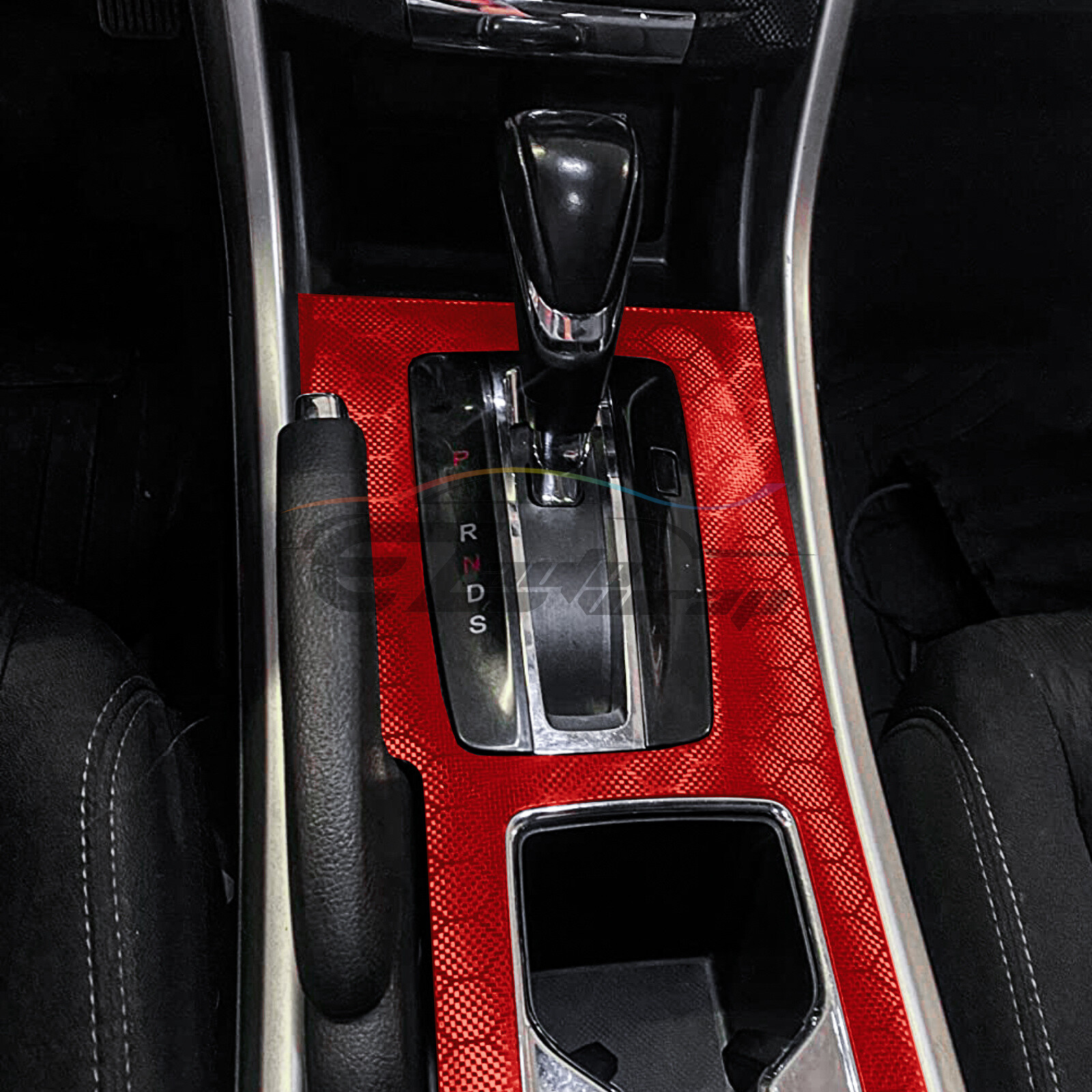 Honeycomb Carbon Fiber Satin Dark Red Hex Auto Sticker Decal Vinyl Wrap Sheet