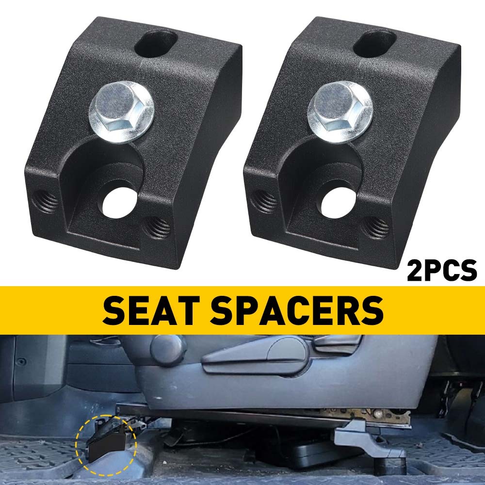 2 / 4Pcs 1-1/4″ Front Seat Spacers Lift Fits for Toyota Tacoma 4Runner FJ Black