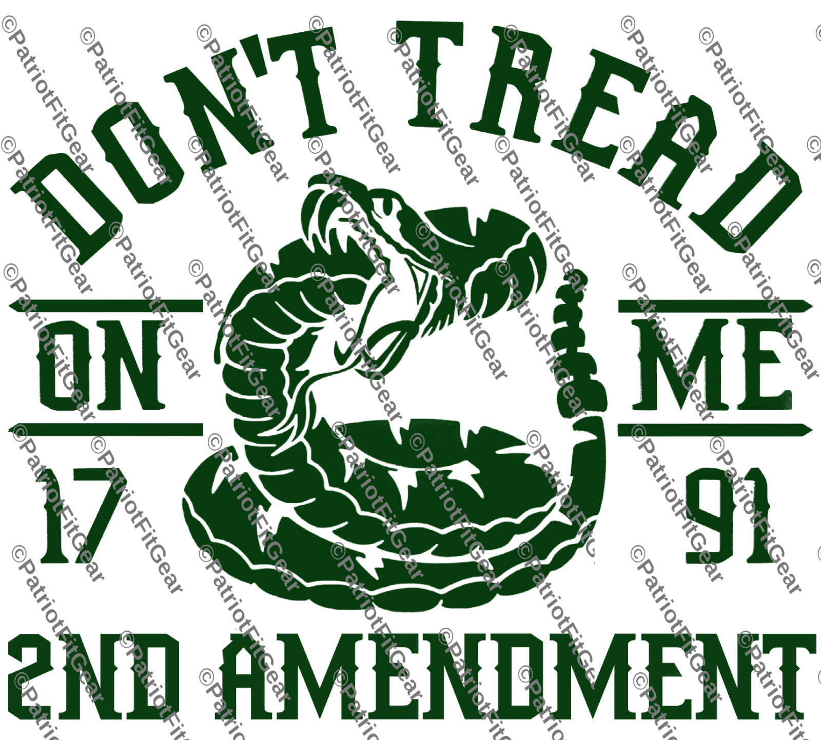 Dont Tread on Me,1791,15+ COLORS AVAIL,2nd Amendment,Gadsden,2A,Vinyl Decal