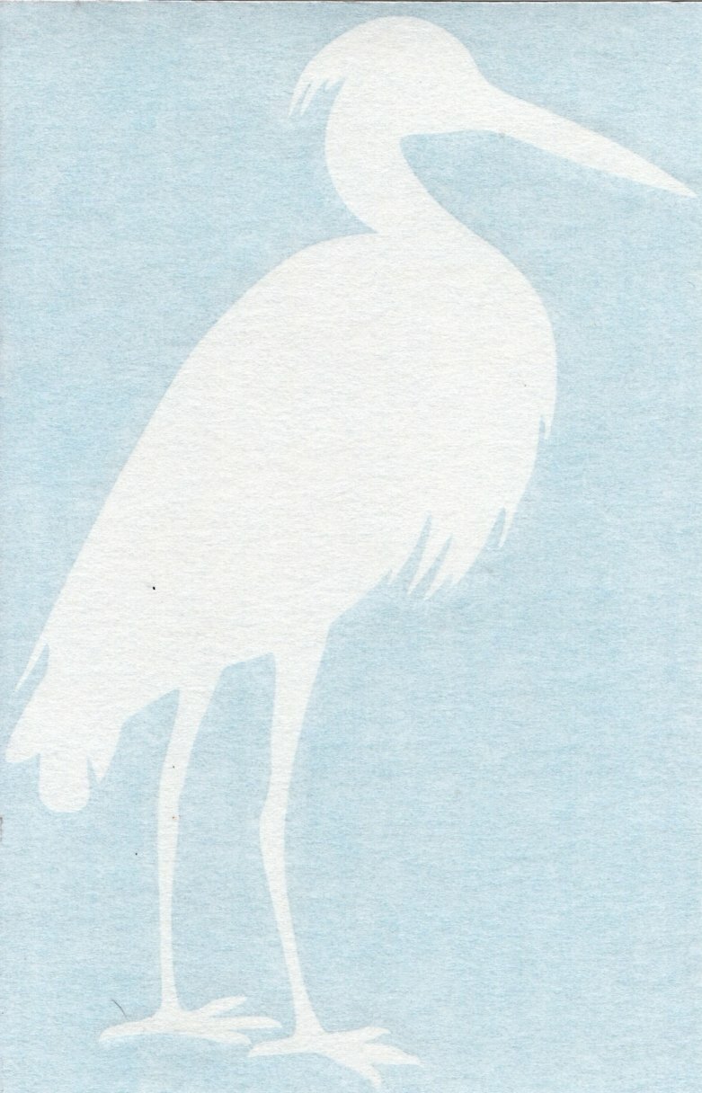Heron Bird #2 – Long-Legged Car Laptop Bumper Window Vinyl Decal Sticker 01449
