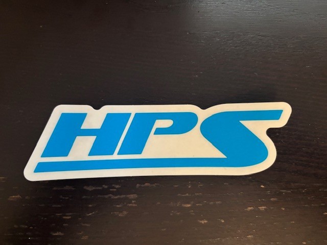 HPS Performance Logo LT BLUE 6″X1.5″ Car SUV Truck Window Door Vinyl Stickers