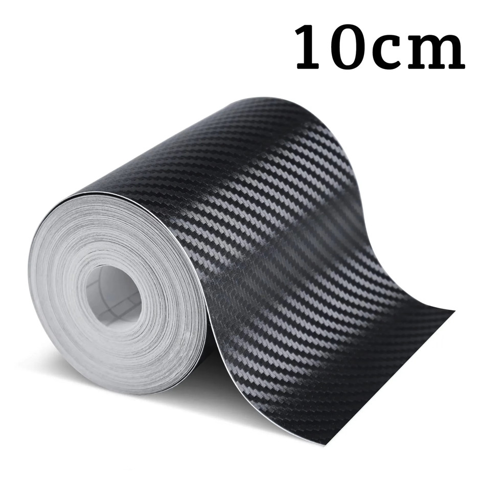 1pc 5M Nano Carbon Fiber Car Protection Tape Anti Scratch Film Strip – NEW