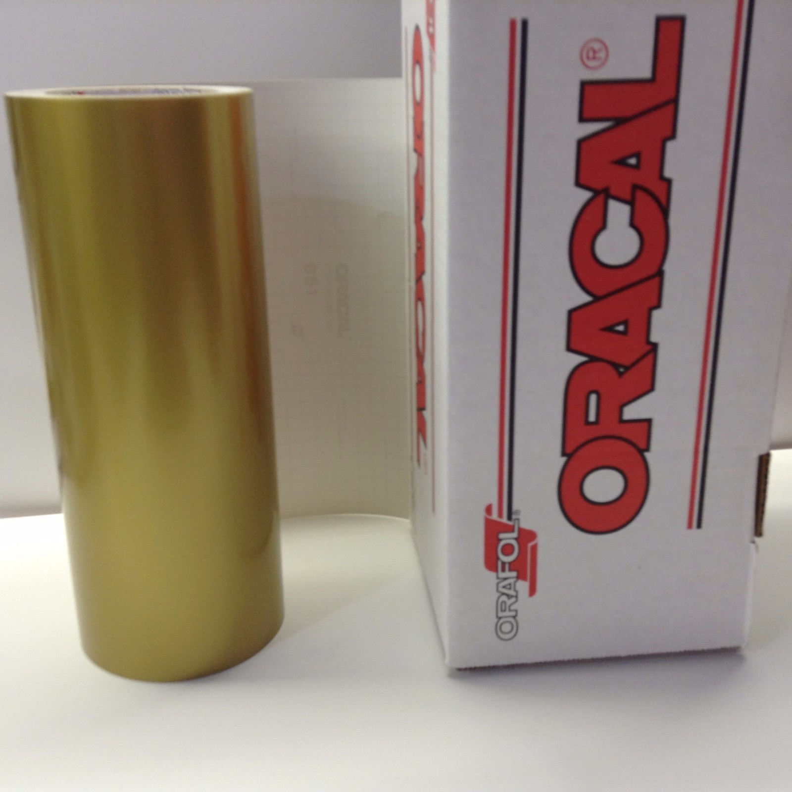Oracal 651, 1 Roll 12″ x 10 ft.Gold #091 Vinyl for Craft,Sign,Cutter