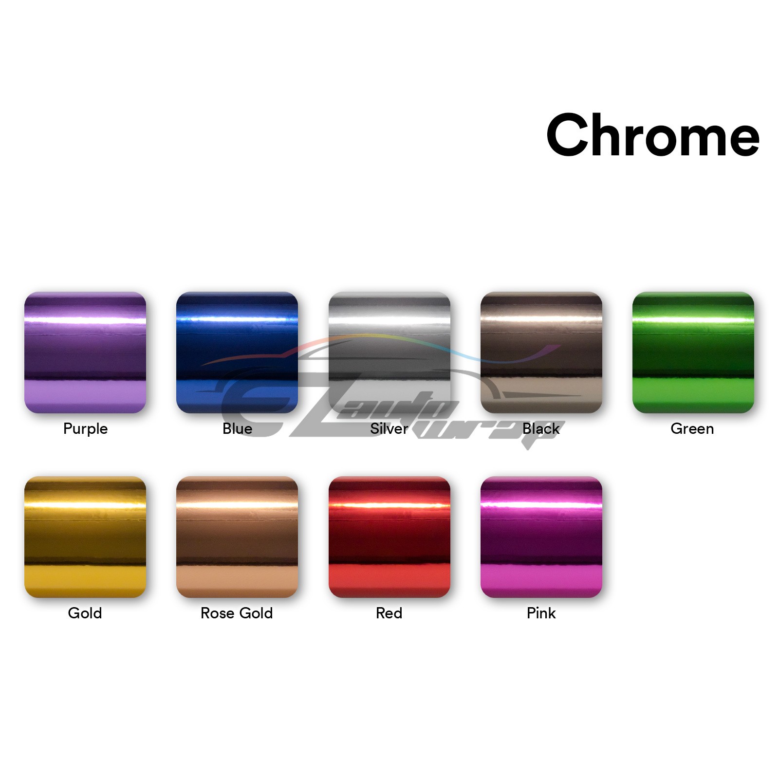Chameleon Gloss Low Tack High Gloss Car Vinyl Vehicle Wrap Sticker Decal Sheet