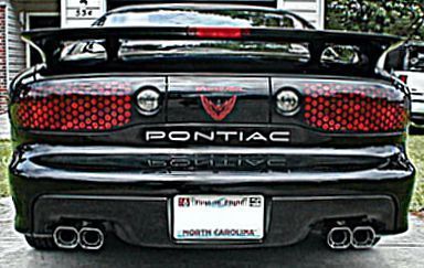 Rear Bumper Inlay Decal – 93-02 Firebird