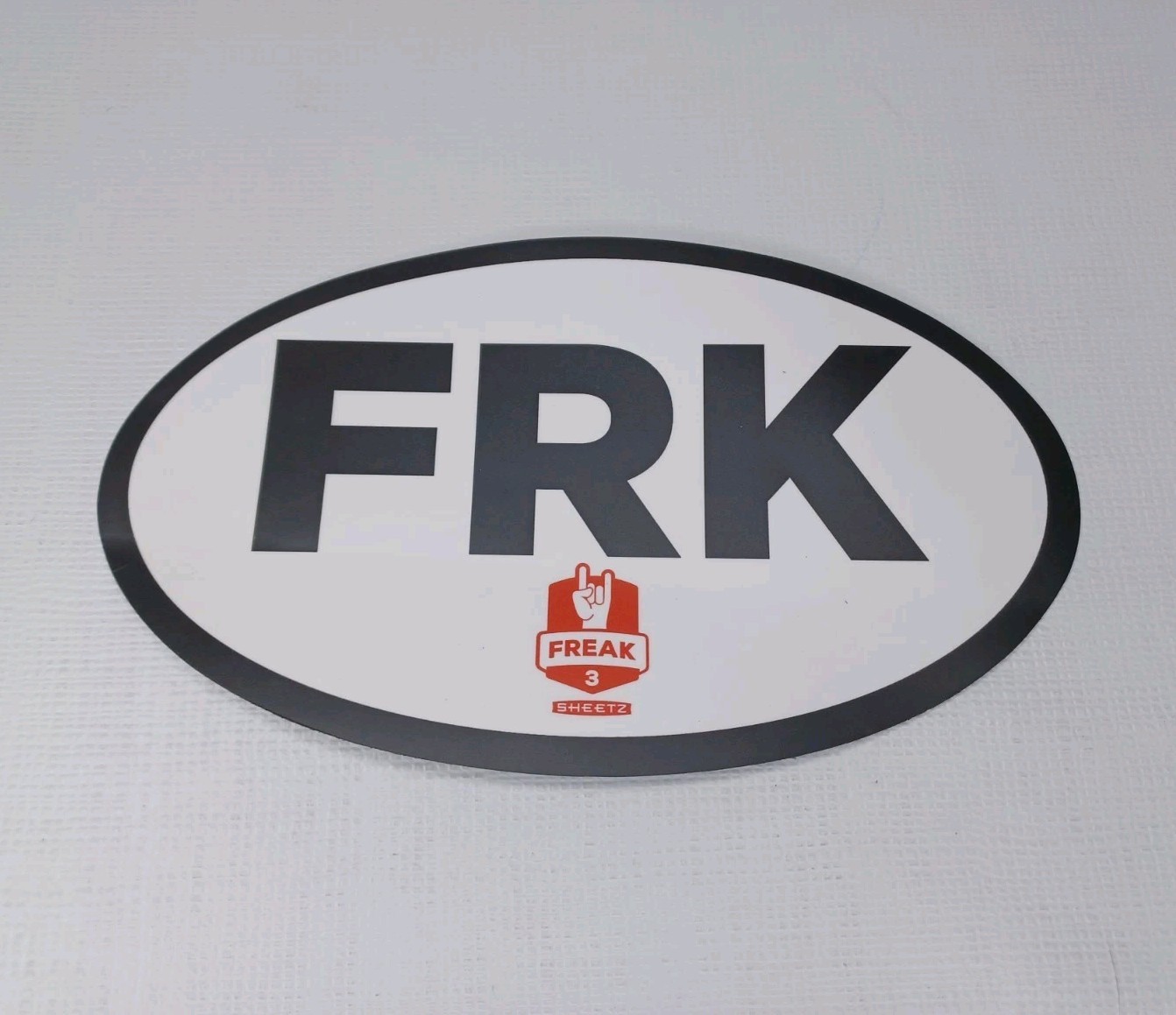Sheetz Freak Car Or Refrigerator Magnet Oval FRK
