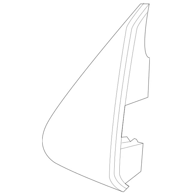Genuine Mercedes-Benz Trim Cover 91081100009051