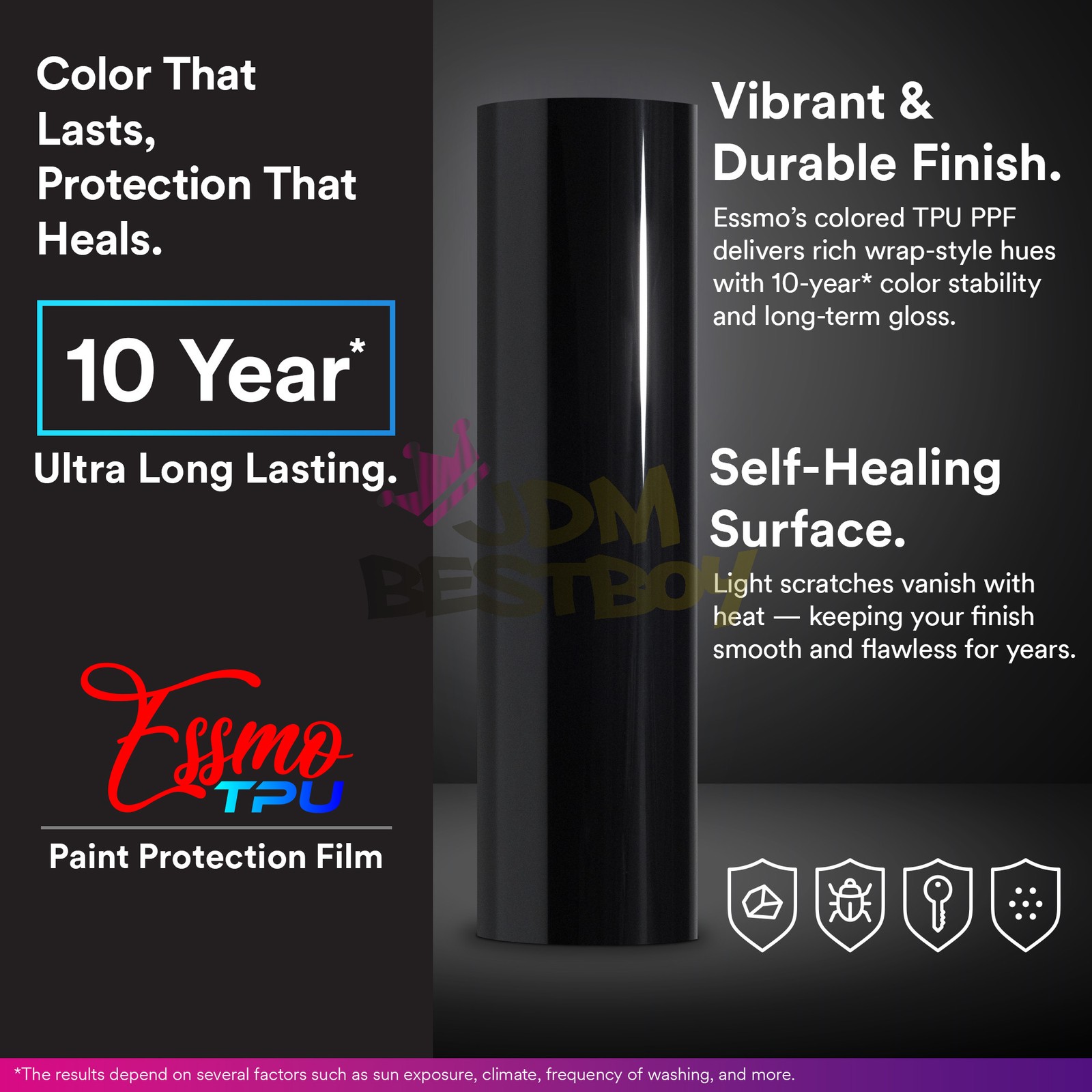 Gloss Metallic Millennium Jade PPF TPU Paint Protection Film Dry Wet Vinyl Wrap