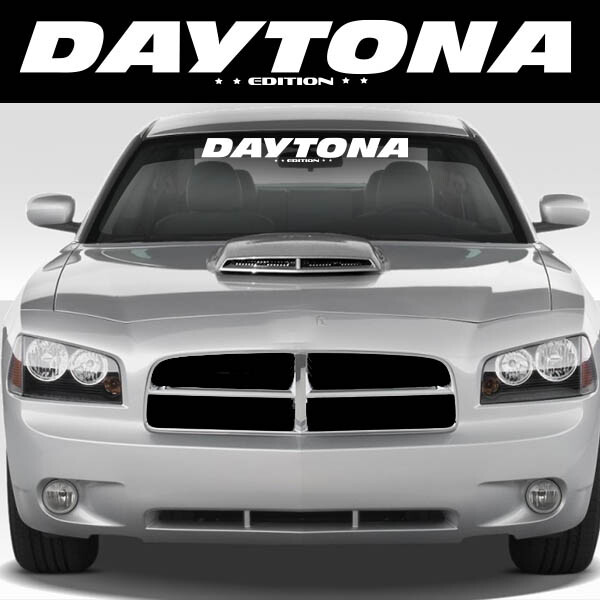 DAYTONA Windshield Vinyl Decal Sticker Banner Spoiler Window Glass Truck Car #A