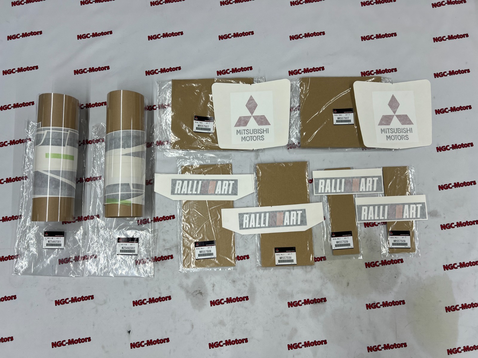 EvoⅥ Tommi Makinen Decal Set #Mitsubishi genuine OEM CP9A EVO6 Ralliart