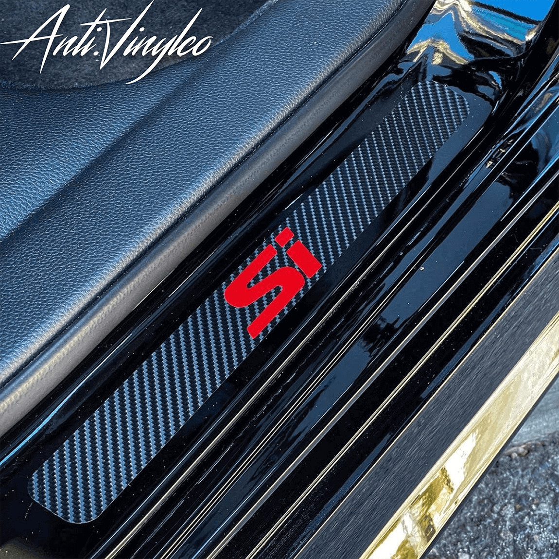 Custom Vinyl Door Sills | 2016-2021 Honda Civic