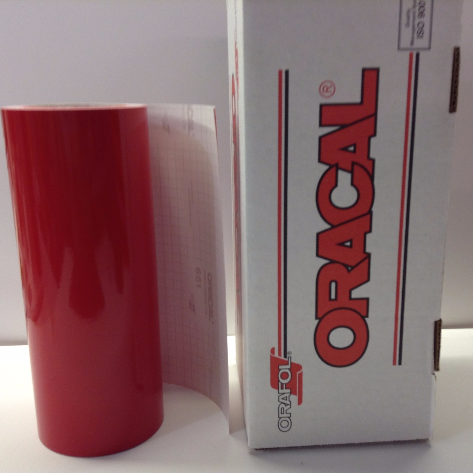 Oracal 651, 1 Roll 12″ x 10 feet Red #031 Vinyl for Craft,Sign,Cutter