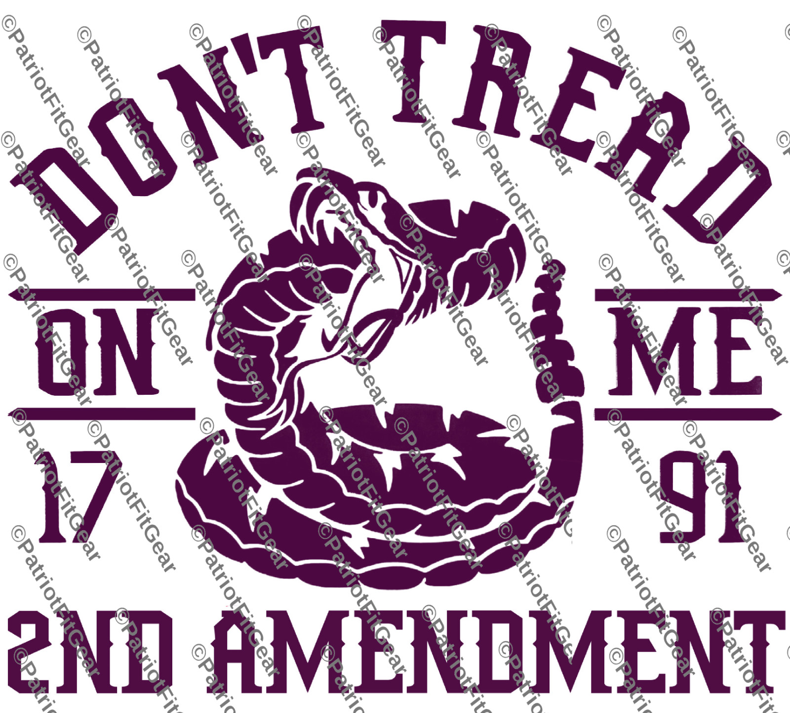 Dont Tread on Me,1791,15+ COLORS AVAIL,2nd Amendment,Gadsden,2A,Vinyl Decal