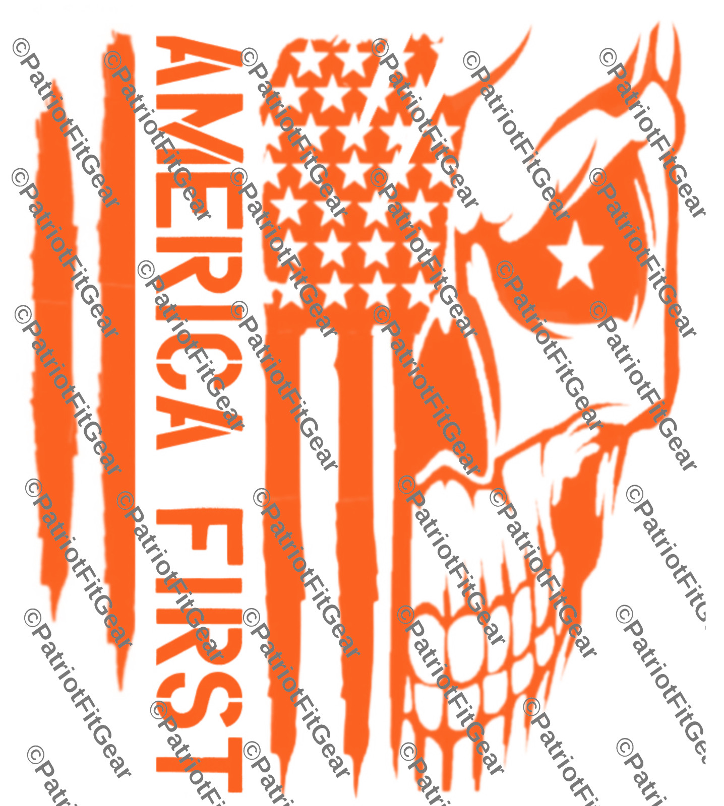 America First,Death Skull,Flag,We The People,MAGA,Liberty,Custom Vinyl decal