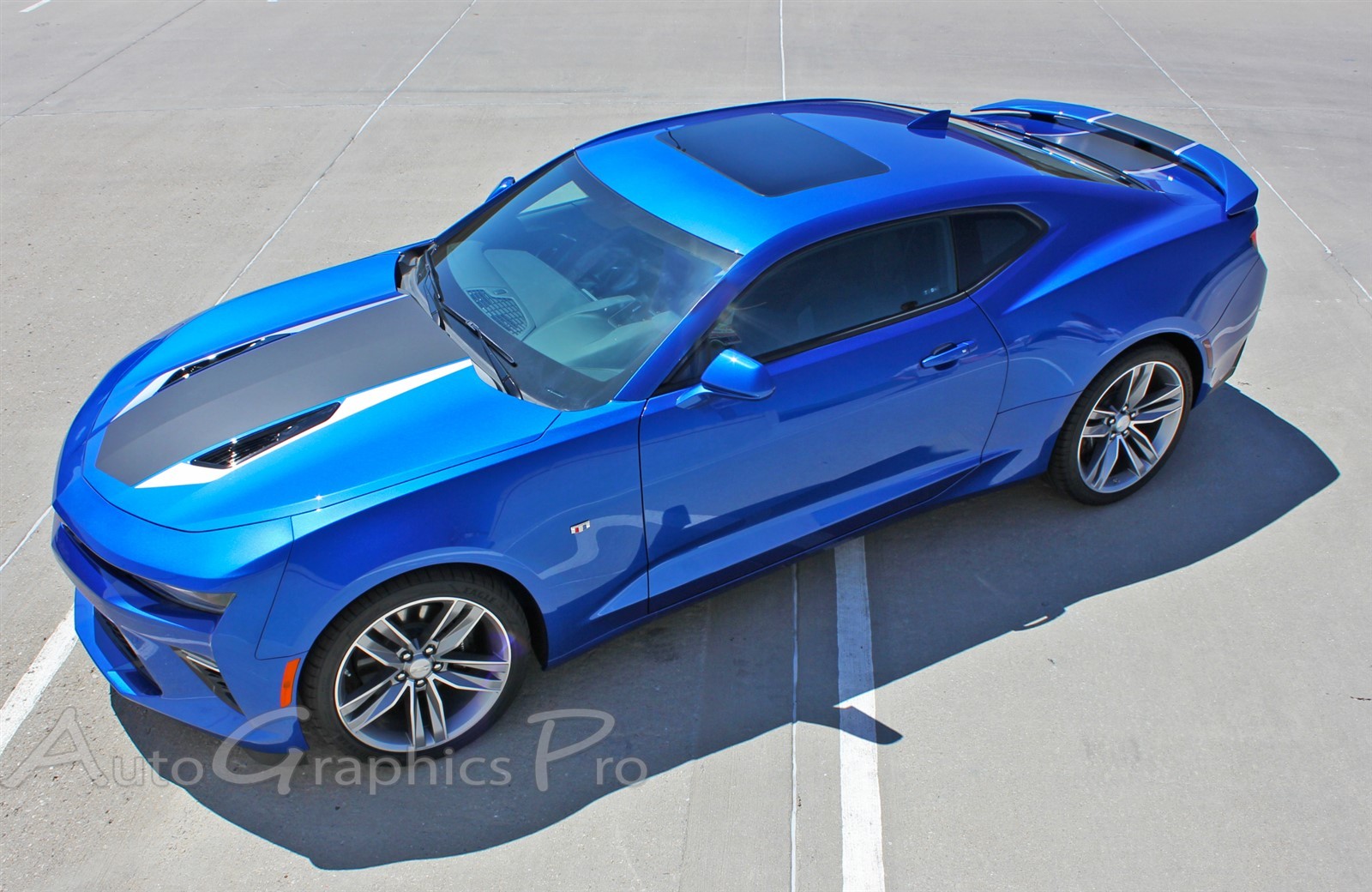 2016-2018 Camaro 50th Ann. 3M Hood Decal Racing HERITAGE Stripes Vinyl Graphic