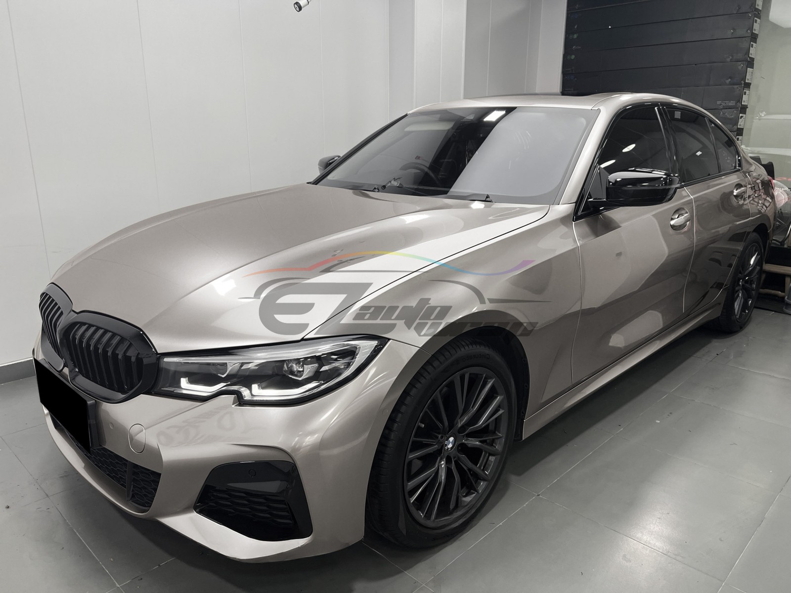 Gloss Metallic Platinum Silver PPF TPU Paint Protection Film Dry Wet Vinyl Wrap