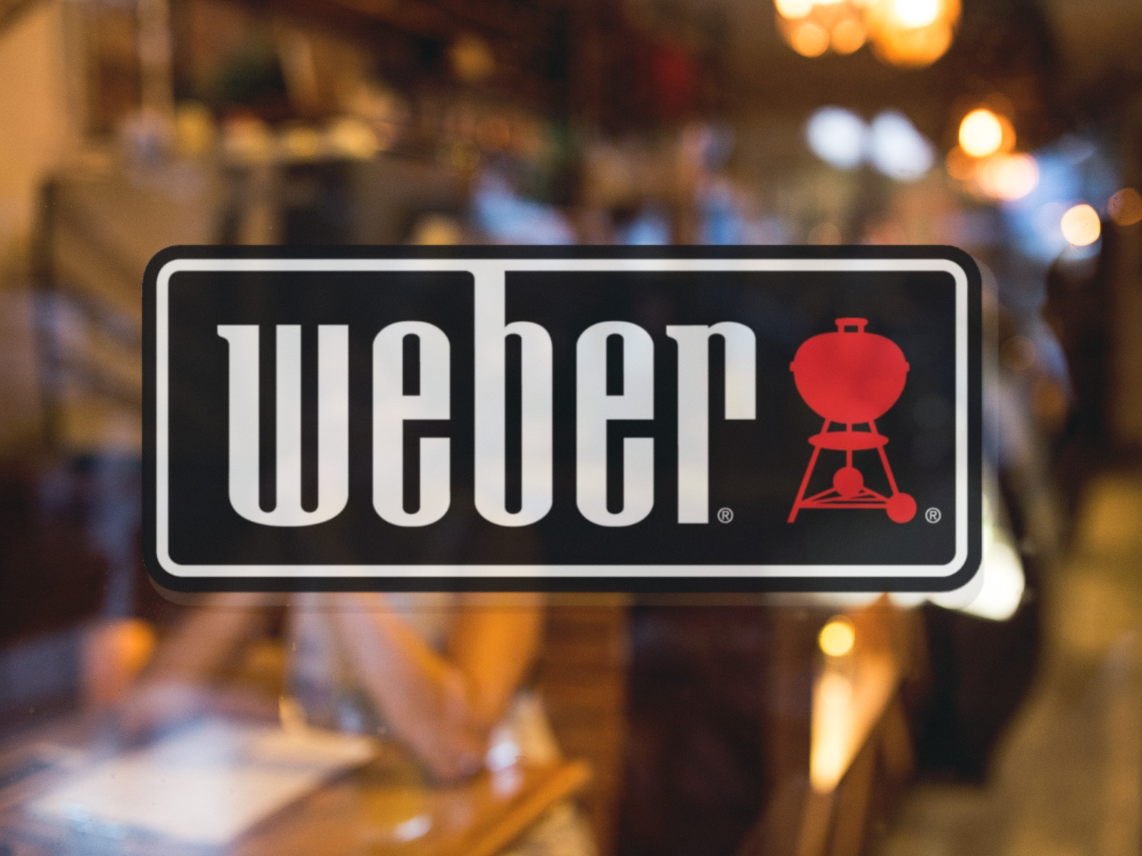WEBER Grills LOGO BBQ Vinyl DECAL Barbeque Laptop Phone Sticker Multiple Sizes