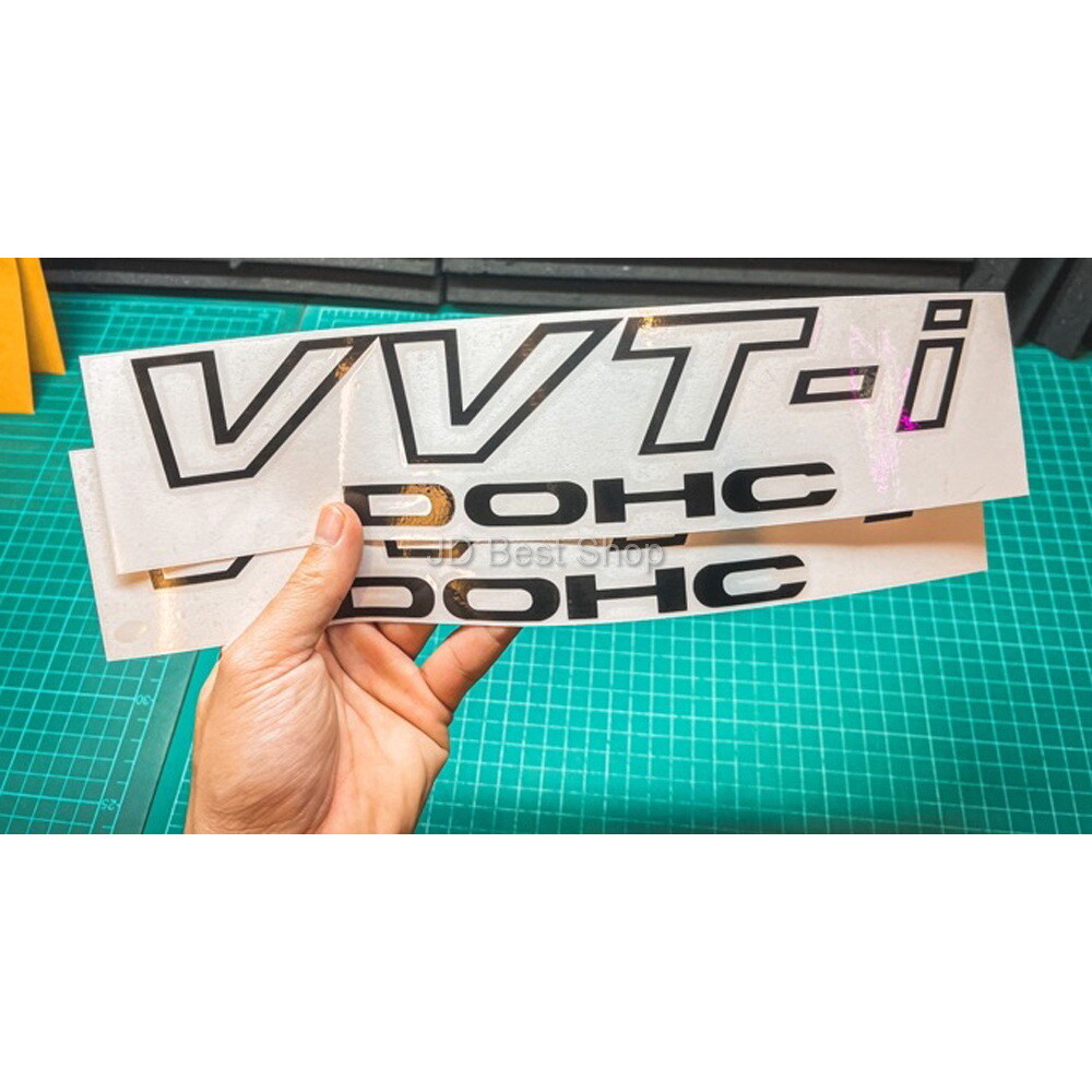 Sticker Vinyl Car Truck VVTI-DOCH Engine gasoline JDM Style For Toyota ALL Model