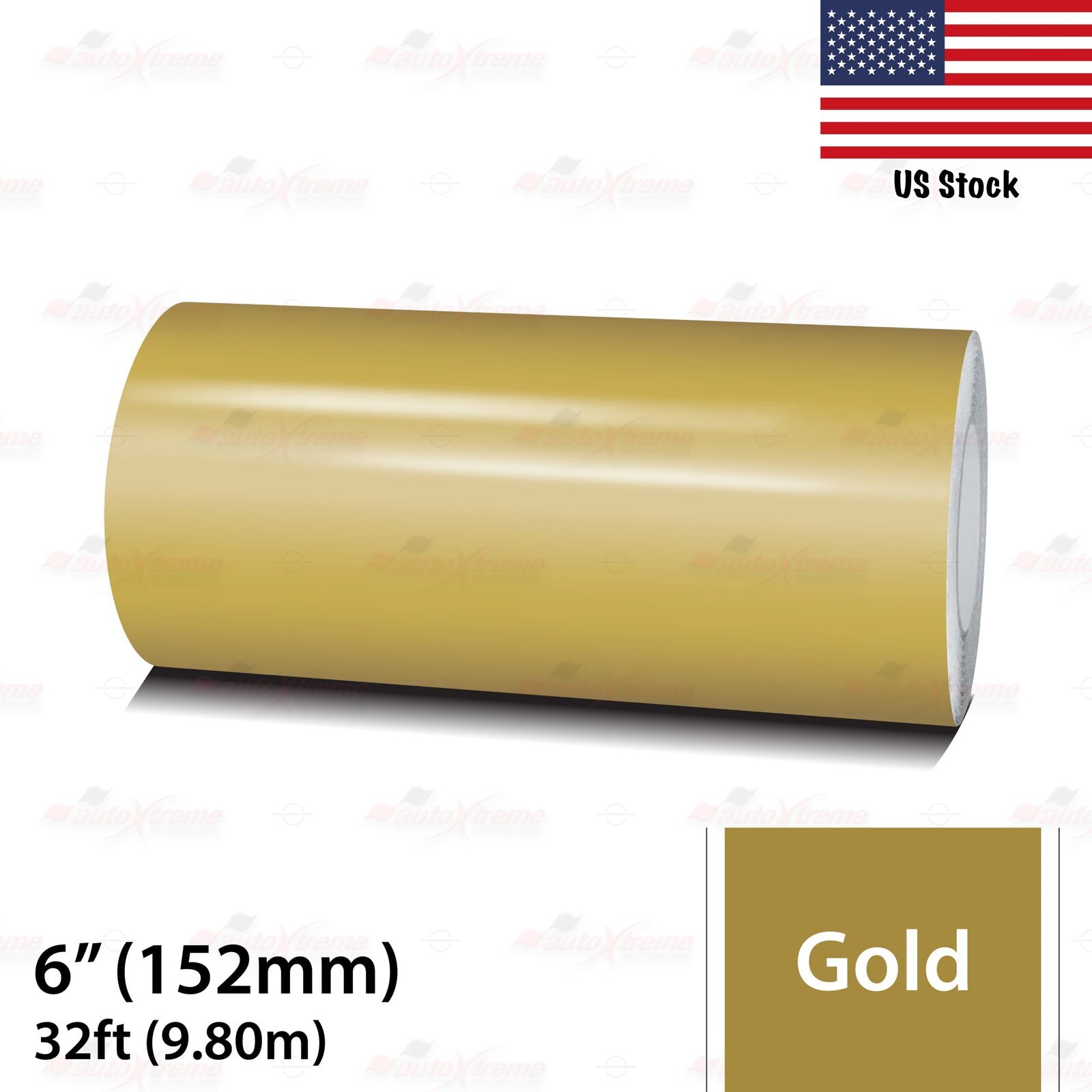 6″ Vinyl Pinstriping Pin Stripe Car Body Styling Tape Decal Sticker 152mm GOLD