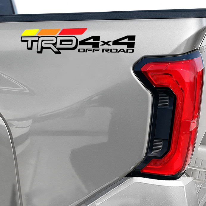 TRD 4X4 Off Road Decal Sticker Set Fits Toyota Tacoma Tundra 2024 2025 Vinyl 2u