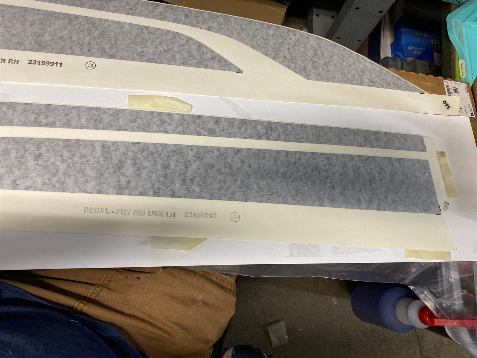 16-18 GMC Canyon Ext. or Crew Cab, Genuine GM Body Decal Kit, GM Part #23341113