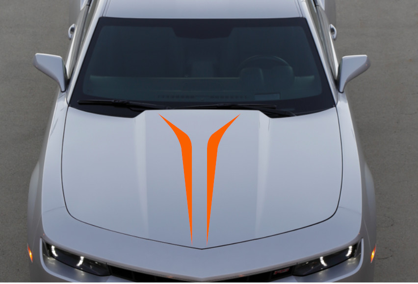 36″ Long Car Hood Decal Sticker Universal Auto Racing Body Stripe Vinyl [H2]