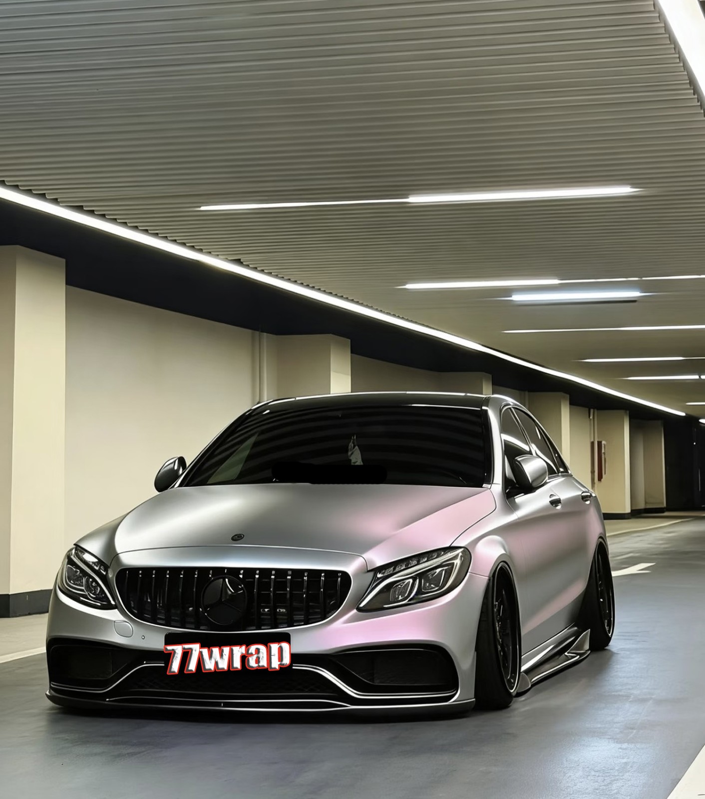60FT PET Silver Pink Tech Satin Pearl Metal Entire Car SUV Vinyl Wrap Sticker US