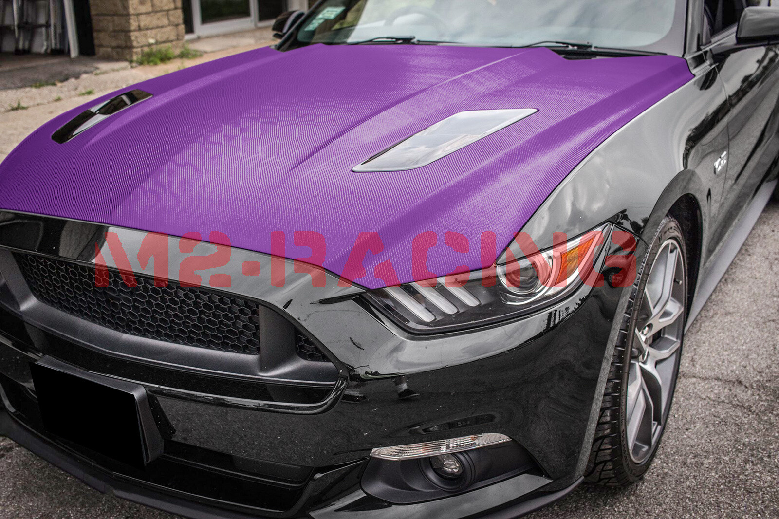 3D Carbon Fiber Purple Matte Textured Car Vinyl Wrap Sticker Decal Film Sheet