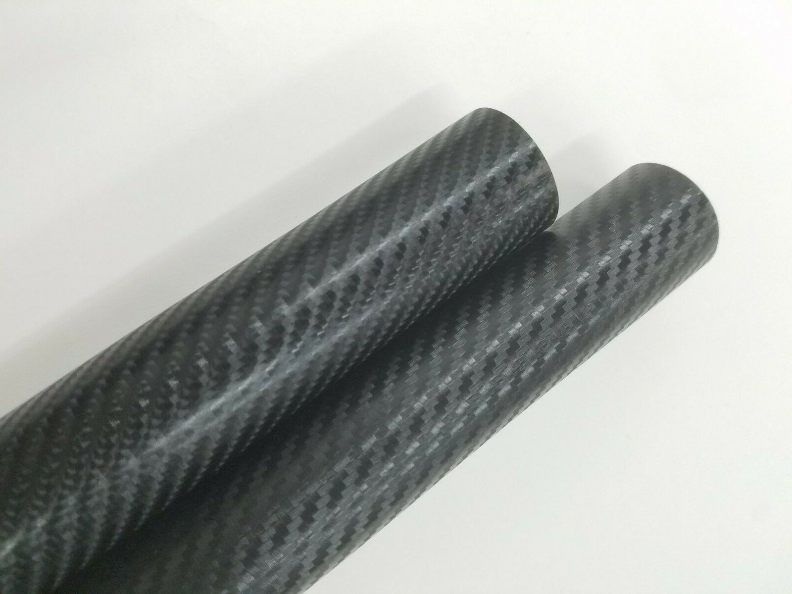 Matte Satin Black Carbon Fiber CF Vinyl Wrap Hood Roof Trunk Film Sticker Sheet