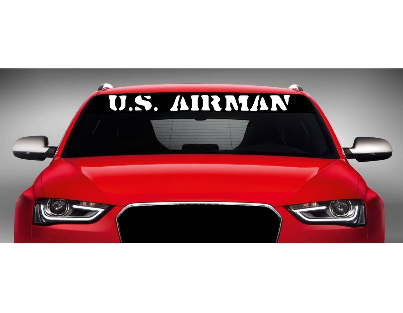 40″ US Airman Car Decal Sticker Windshield Banner Military Air Force 20 COLORS!