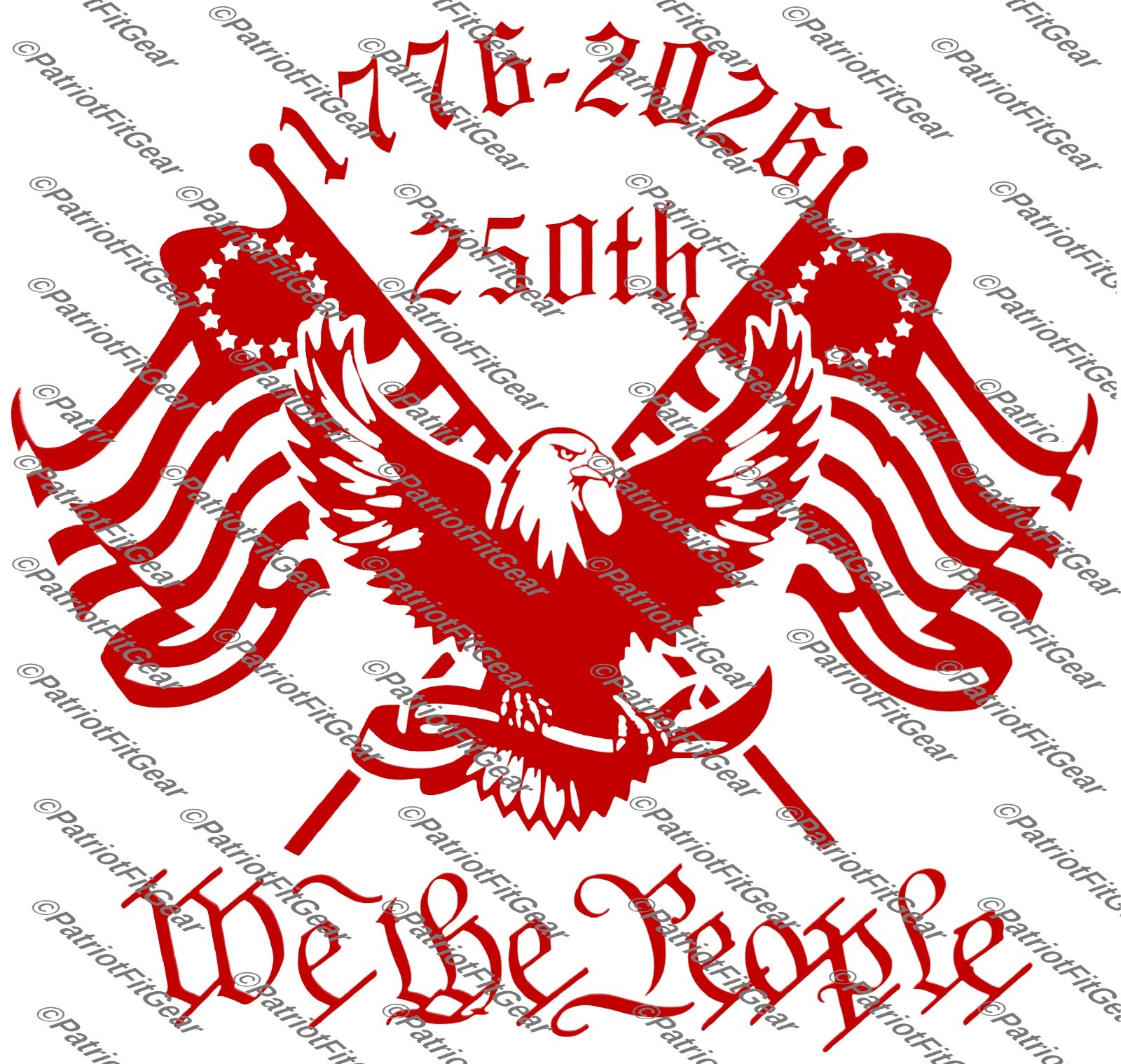 We The People, America’s 250th Anniversary,1176-2026,Faith, Freedom,Vinyl Decal