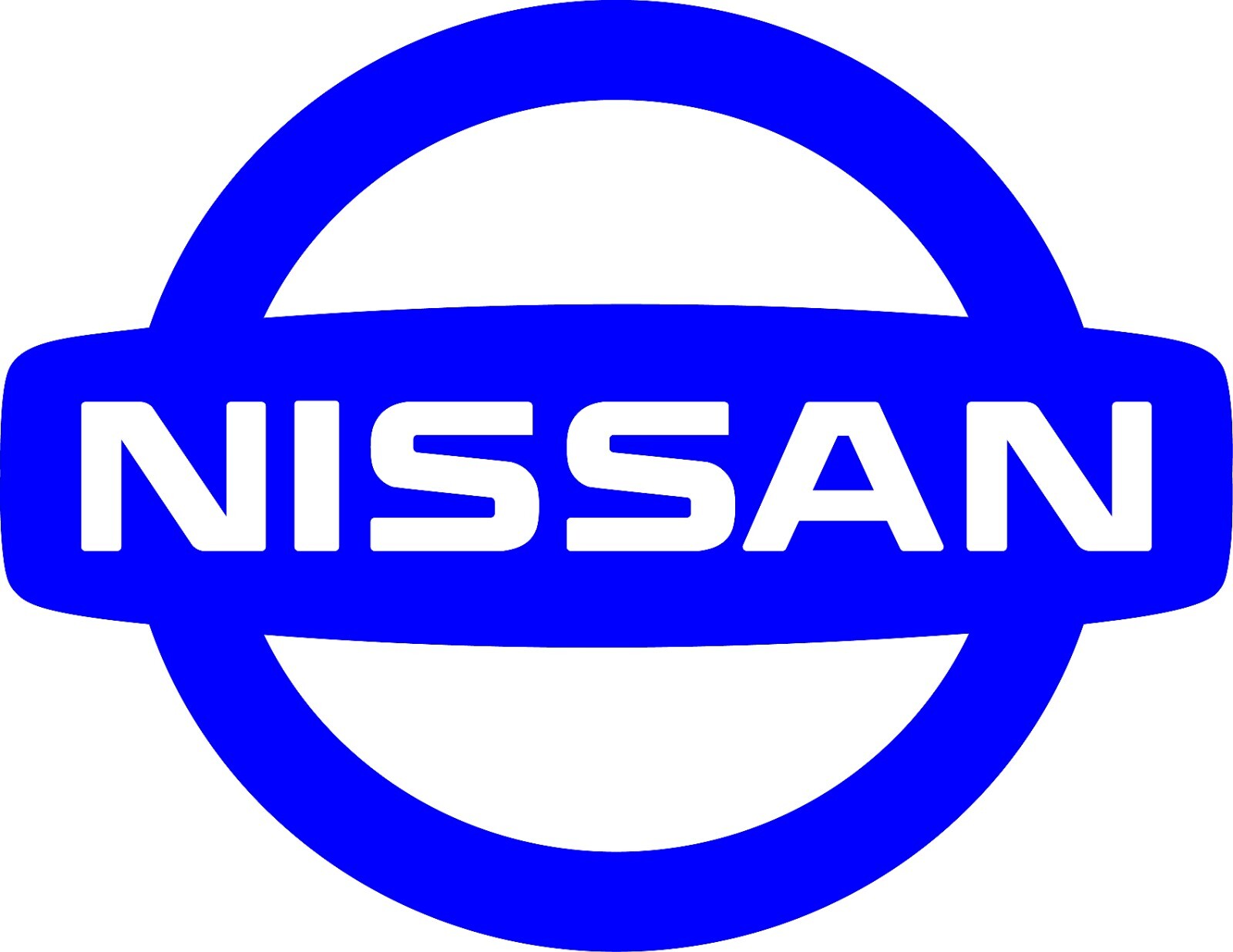 Custom Nissan Badge Emblem Die Cut Vinyl Decal Multiple Colors and Sizes
