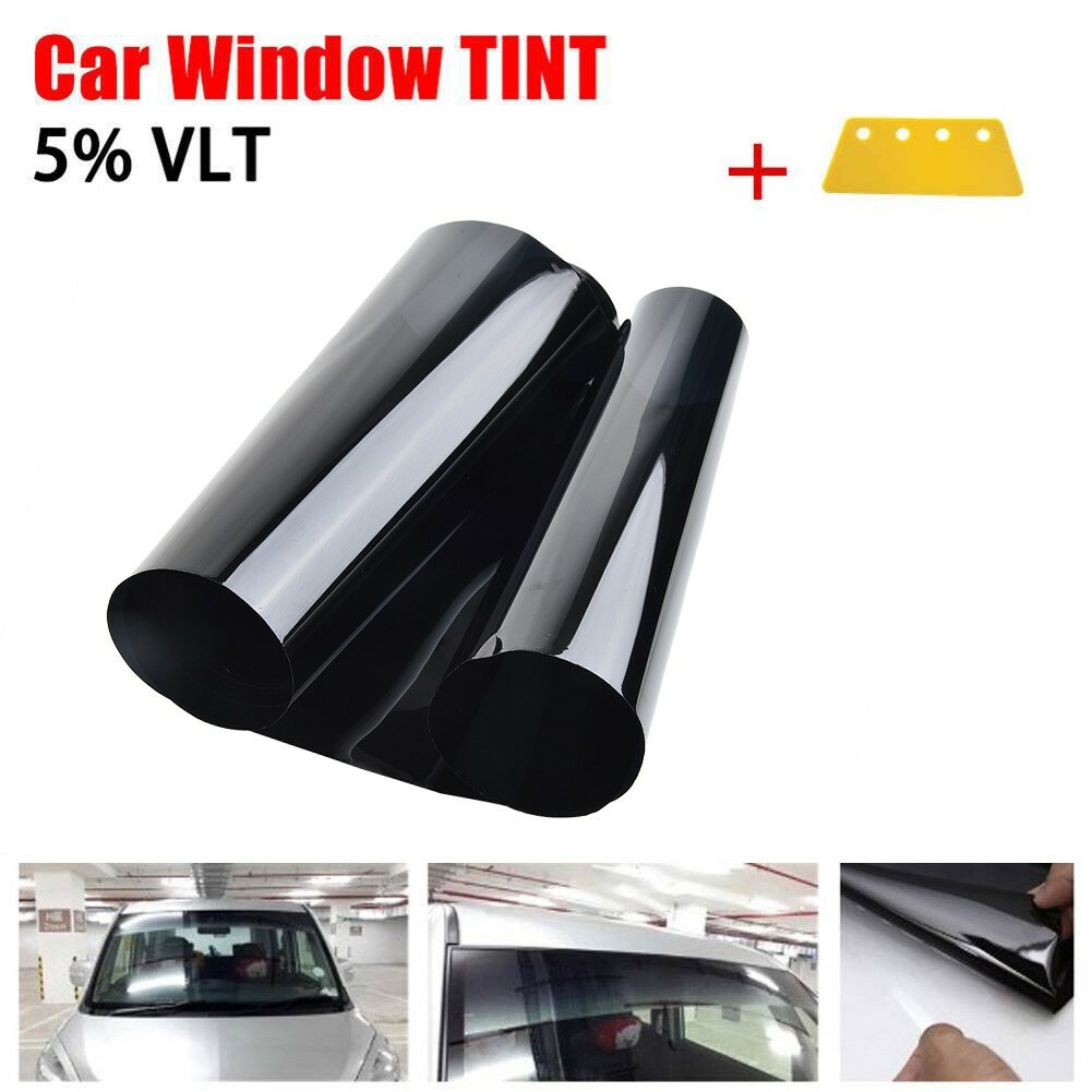 Car 5�� VL Sun Visor Strip Tint Film Front Glass Windshield Anti UV Shade Decal