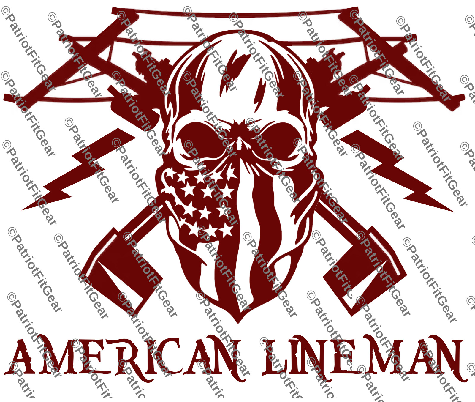American Lineman,Line Life, Lineman, Line Work, Linemen, Lineman, Custom Decal