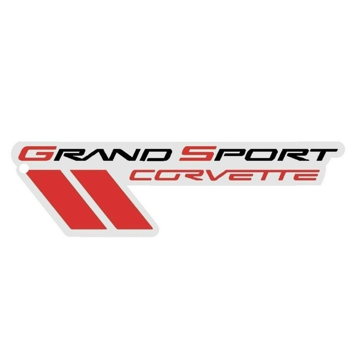 C6 Corvette Grand Sport Metal Magnet Emblem Art 7″ x 2″ Tool Box 10-13 GS