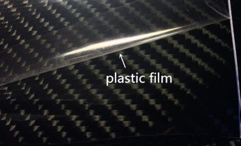 5D High Gloss Black Carbon Fiber Vinyl 12″ x 60″ / 1 FT x 5 FT Bubble Free Ai…